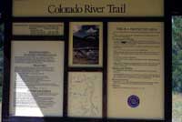 Trailhead, Colorado River Trail